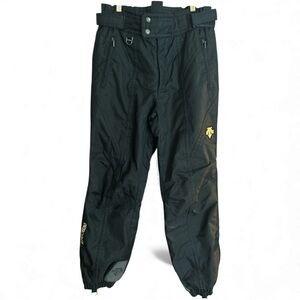 Descente Mens Ski Pants, Vintage 80’s Black size 36
